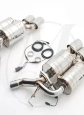 Meisterschaft Titanium GTC Axle Back Muffler 4x120x80mm Tips for BMW M6 Coupe/Convertible 05-10                                     - BM1412618 - Image 3