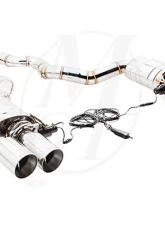 Meisterschaft Stainless GTC Axle Back Muffler System 4x102mm Tips BMW F12 | F13 M6 13-15                                     - BM1611606 - Image 3