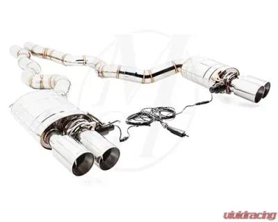 Meisterschaft Stainless GTC Axle Back Muffler System 4x102mm Tips BMW F12 | F13 M6 13-15 - BM1611606