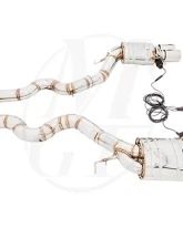 Meisterschaft Stainless GTC Axle Back Muffler 4x102mm Tips BMW M6 Coupe / Convertible 13-15                                     - BM1611606 - Image 4