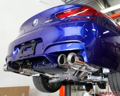 Meisterschaft Stainless GTC Axle Back Muffler 4x102mm Tips BMW M6 Coupe / Convertible 13-15 - BM1611606