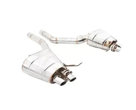 Meisterschaft Stainless GTS Ultimate Axle Back Muffler System BMW Alpina B7 Bi-Turbo V8 09-15