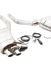Meisterschaft Stainless GTC Ultimate Axle Back Muffler System BMW Alpina B7 Bi-Turbo V8 09-15                                     - BM1841600 - Image 4