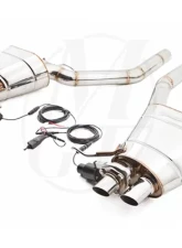 Meisterschaft Stainless GTC Ultimate Axle Back Muffler System BMW Alpina B7 Bi-Turbo V8 09-15                                     - BM1841600 - Image 2