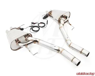 Meisterschaft Stainless GTC Ultimate Axle Back Muffler System BMW Alpina B7 Bi-Turbo V8 09-15 - BM1841600