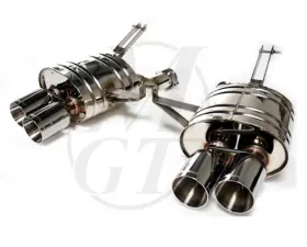 Meisterschaft Stainless GT Racing Axle Back Muffler BMW Z4 M Coupe 06-08
