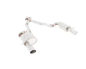 Meisterschaft Titanium GTS Ultimate Axle Back Muffler System 2x102mm Tips BMW E89 Z4 3.5i | 3.5is 09-15