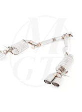 Meisterschaft Titanium GTS Ultimate Axle Back Muffler System 4x90mm Tips BMW E89 Z4 3.5i | 3.5is 09-15                                     - BM2112505 - Image 2