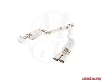 Meisterschaft Titanium GTS Ultimate Axle Back Muffler System 4x90mm Tips BMW E89 Z4 3.5i | 3.5is 09-15 - BM2112505