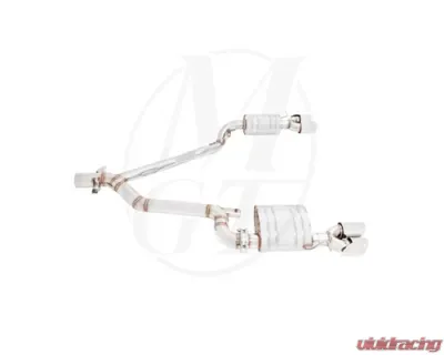 Meisterschaft Titanium GTS Ultimate Axle Back Muffler System 4x90mm Tips BMW E89 Z4 3.5i | 3.5is 09-15 - BM2112505