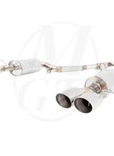 Meisterschaft Titanium GTS Ultimate Axle Back Muffler System 4x90mm Tips BMW E89 Z4 3.5i | 3.5is 09-15                                     - BM2112505 - Image 4