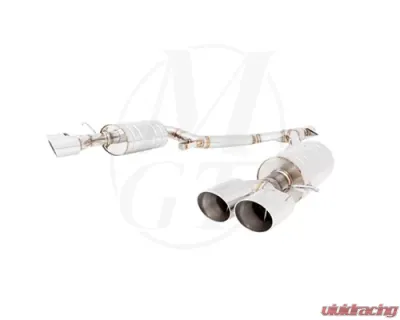 Meisterschaft Titanium GTS Ultimate Axle Back Muffler System 4x90mm Tips BMW E89 Z4 3.5i | 3.5is 09-15 - BM2112505