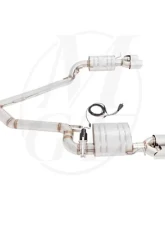 Meisterschaft Titanium GTC Ultimate Axle Back Muffler System 4x90mm Tips BMW E89 Z4 3.5i | 3.5is 09-15                                     - BM2112605 - Image 2