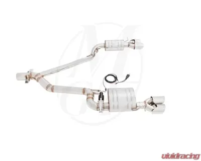Meisterschaft Titanium GTC Ultimate Axle Back Muffler System 4x90mm Tips BMW E89 Z4 3.5i | 3.5is 09-15 - BM2112605