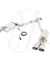 Meisterschaft Titanium GTC Ultimate Axle Back Muffler System 4x90mm Tips BMW E89 Z4 3.5i | 3.5is 09-15                                     - BM2112605 - Image 3