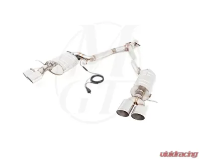 Meisterschaft Titanium GTC Ultimate Axle Back Muffler System 4x90mm Tips BMW E89 Z4 3.5i | 3.5is 09-15 - BM2112605