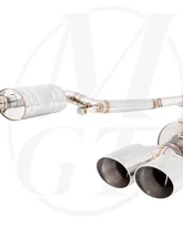 Meisterschaft Stainless GTS Ultimate Axle Back Muffler 4x90mm Tips BMW Z4 Roadster 2.0L & 2.5L 10+                                     - BM2121504 - Image 3