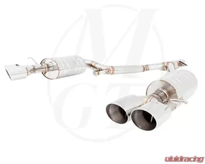 Meisterschaft Stainless GTS Ultimate Axle Back Muffler 4x90mm Tips BMW Z4 Roadster 2.0L & 2.5L 10+ - BM2121504