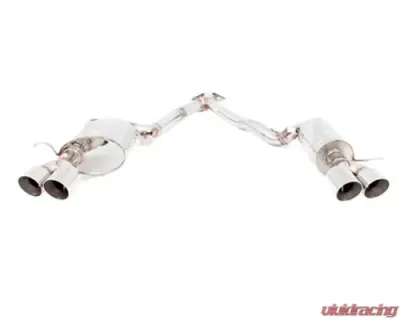 Meisterschaft Stainless GTS Ultimate Axle Back Muffler 4x90mm Tips BMW Z4 Roadster 2.0L & 2.5L 10+ - BM2121504