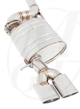 Meisterschaft Stainless GTS Ultimate Axle Back Muffler 4x90mm Tips BMW Z4 Roadster 2.0L & 2.5L 10+                                     - BM2121504 - Image 5