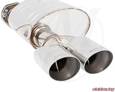 Meisterschaft Stainless GTS Ultimate Axle Back Muffler 4x90mm Tips BMW Z4 Roadster 2.0L & 2.5L 10+ - BM2121504