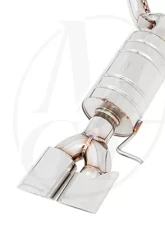 Meisterschaft Stainless GTS Ultimate Axle Back Muffler 4x90mm Tips BMW Z4 Roadster 2.0L & 2.5L 10+                                     - BM2121504 - Image 7