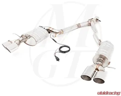 Meisterschaft Titanium GTC Axle Back Muffler 4x90mm Tips BMW Z4 Roadster 2.0L & 2.5L 10+ - BM2122604