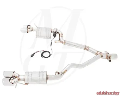 Meisterschaft Titanium GTC Axle Back Muffler 4x90mm Tips BMW Z4 Roadster 2.0L & 2.5L 10+ - BM2122604