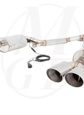 Meisterschaft Titanium GTC Axle Back Muffler 4x90mm Tips BMW Z4 Roadster 2.0L & 2.5L 10+                                     - BM2122604 - Image 3
