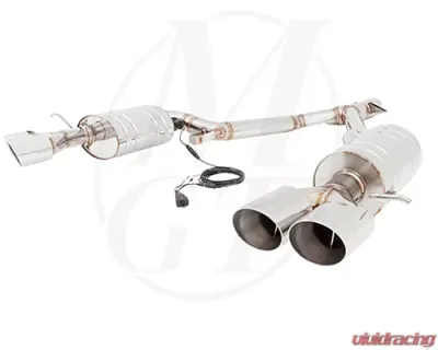 Meisterschaft Titanium GTC Axle Back Muffler 4x90mm Tips BMW Z4 Roadster 2.0L & 2.5L 10+ - BM2122604