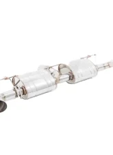 Meisterschaft Stainless GTS Ultimate Axle Back Muffler System 2x102mm Tips BMW X5 3.5i N55 E70 07-13                                     - BM2321503 - Image 4