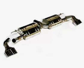 Meisterschaft Stainless GTS Ultimate Axle Back Muffler 4x83mm Tips BMW X5 xDrive35i 3.5L 11+