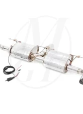 Meisterschaft Stainless GTC Ultimate Axle Back Muffler System 2x102mm Tips BMW X5 3.5i N55 E70 07-13                                     - BM2321603 - Image 2