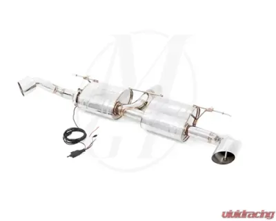 Meisterschaft Stainless GTC Ultimate Axle Back Muffler System 2x102mm Tips BMW X5 3.5i N55 E70 07-13 - BM2321603