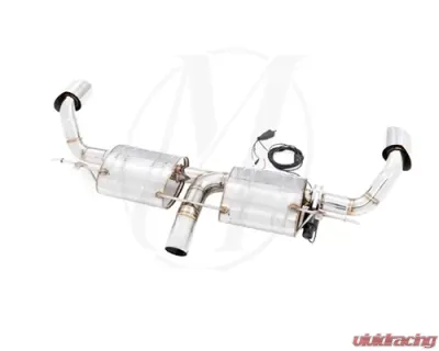 Meisterschaft Stainless GTC Ultimate Axle Back Muffler System 2x102mm Tips BMW X5 3.5i N55 E70 07-13 - BM2321603