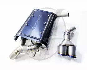 Meisterschaft Titanium GTS Axle Back Muffler BMW X5 4.8L 07+