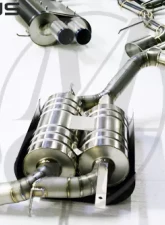 Meisterschaft Titanium GTS Axle Back Muffler BMW X5 5.0L Bi-Turbo 11+                                     - BM2342504 - Image 2