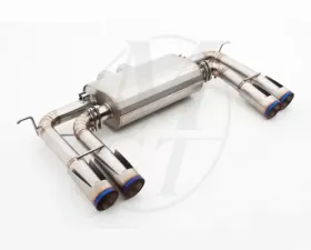 Meisterschaft Titanium GTS Axle Back Muffler BMW X5M 4.4L Bi-Turbo 10+