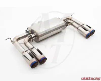 Meisterschaft Titanium GTS Axle Back Muffler BMW X5M 4.4L Bi-Turbo 10+ - BM2352505