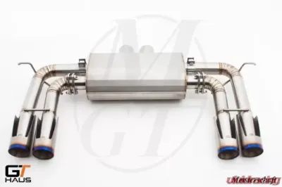 Meisterschaft Titanium GTS Axle Back Muffler BMW X5M 4.4L Bi-Turbo 10+ - BM2352505