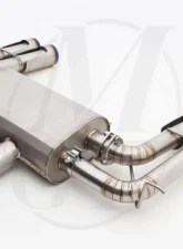 Meisterschaft Titanium GTS Axle Back Muffler BMW X5M 4.4L Bi-Turbo 10+                                     - BM2352505 - Image 3
