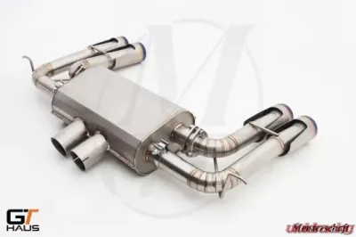 Meisterschaft Titanium GTS Axle Back Muffler BMW X5M 4.4L Bi-Turbo 10+ - BM2352505
