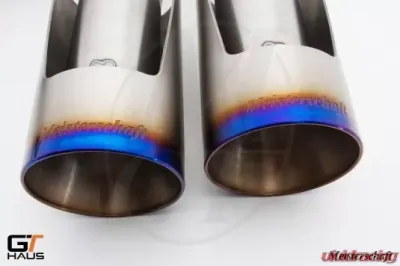 Meisterschaft Titanium GTS Axle Back Muffler BMW X5M 4.4L Bi-Turbo 10+ - BM2352505