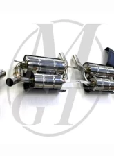 Meisterschaft Stainless GT Racing Axle Back Muffler 4x83mm Tips BMW X6 3.0L Bi-Turbo 08-10                                     - BM2411204 - Image 5