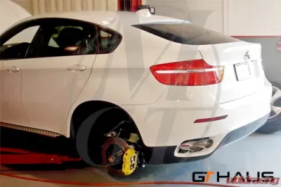Meisterschaft Stainless GT Racing Axle Back Muffler 4x83mm Tips BMW X6 3.0L Bi-Turbo 08-10 - BM2411204