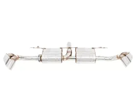 Meisterschaft Stainless GTC Axle Back Muffler 4x83mm Tips BMW X6 3.0L Turbo 11+