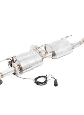 Meisterschaft Stainless GTC Ultimate Axle Back Muffler System 2x102mm Tips BMW X6 3.5i N55 11-14                                     - BM2421603 - Image 4