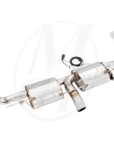 Meisterschaft Stainless GTC Ultimate Axle Back Muffler System 2x102mm Tips BMW X6 3.5i N55 11-14                                     - BM2421603 - Image 2
