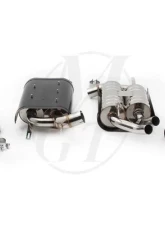 Meisterschaft Stainless GTC Axle Back Muffler BMW X6 5.0L Bi-Turbo 08+                                     - BM2431604 - Image 7
