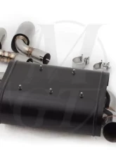 Meisterschaft Stainless GTC Axle Back Muffler BMW X6 5.0L Bi-Turbo 08+                                     - BM2431604 - Image 3